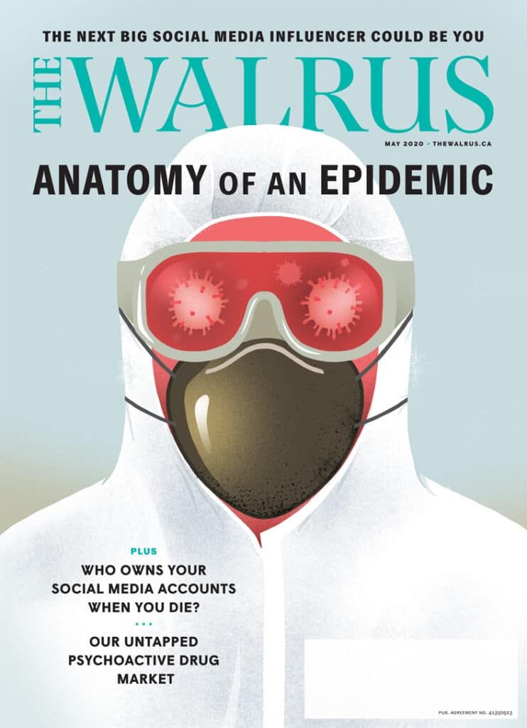The Walrus &#8211; Anatomy of an Epidemic - Sebastien Thibault - Anna Goodson Illustration Agency