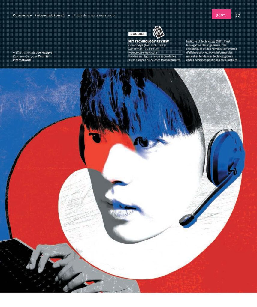 Video Gaming Addiction in South Korea/Courrier International (Paris) - Joe Magee - Anna Goodson Illustration Agency