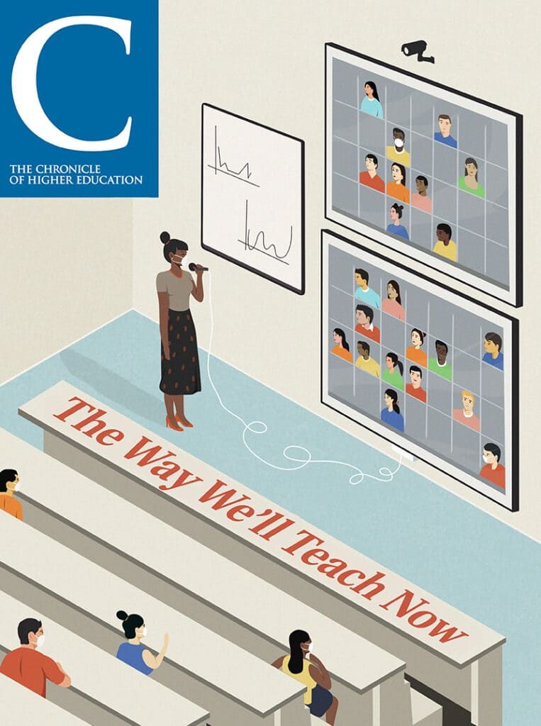 The Chronicle of Higher Education - Roberto Cigna - Anna Goodson Illustration Agency