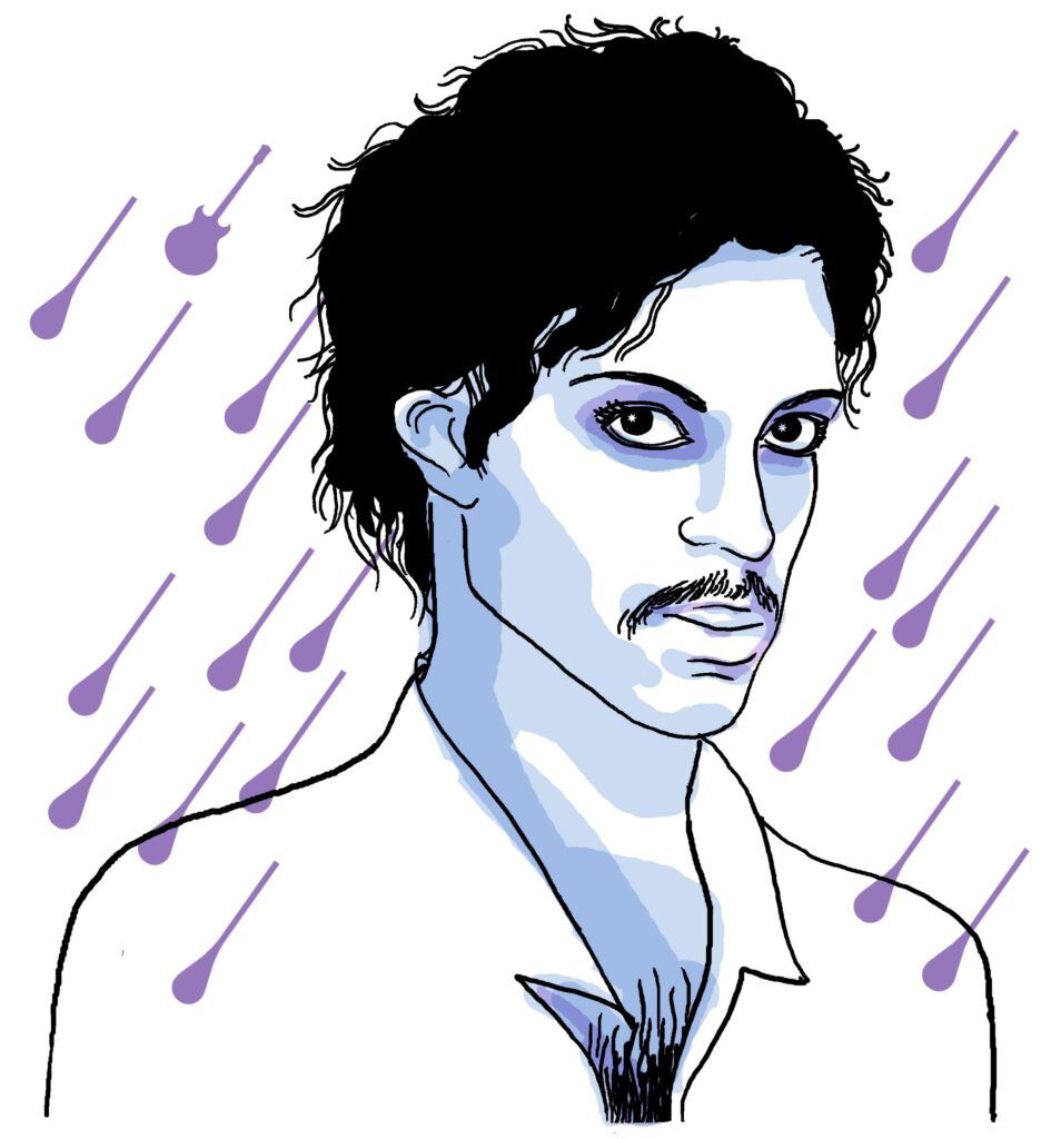 The Artist formerly known as Prince - Monica Hellstrom - Anna Goodson Illustration Agency