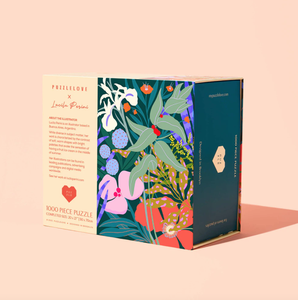 Florescence Puzzle &#8211; My Puzzle Love - Lucila Perini - Anna Goodson Illustration Agency
