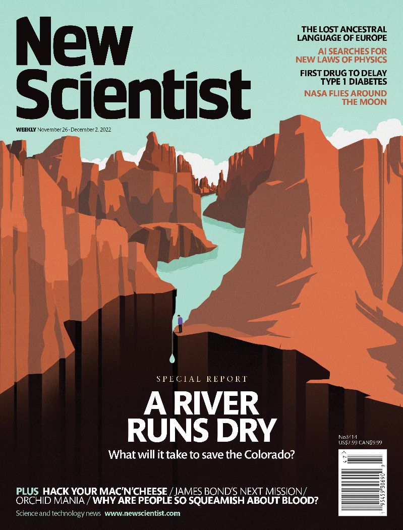 New Scientist / A River Runs Dry - Andrea Ucini - Anna Goodson Agence d'illustration