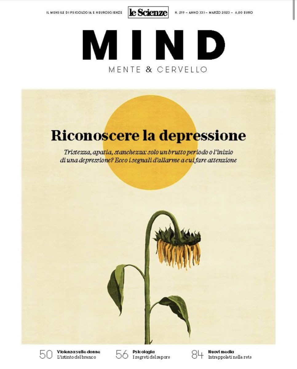 Mind Magazine / À propos de la dépression - Andrea Ucini - Anna Goodson Agence d'illustration