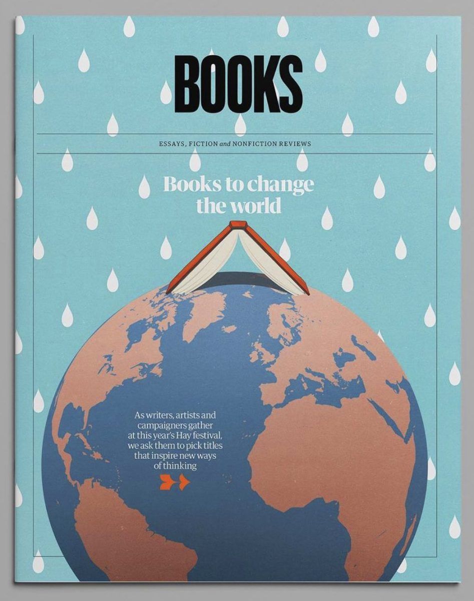Andrea Ucini / Guardian Book Review / Books to Change the World - Andy Potts - Anna Goodson Illustration Agency