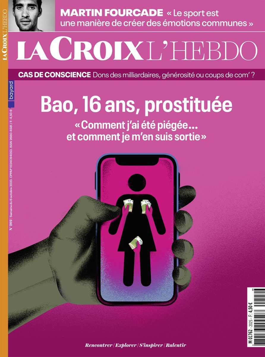 Sébastien Thibault / La Croix Magazine / Prostitution des enfants - Sebastien Thibault - Anna Goodson Agence d'illustration
