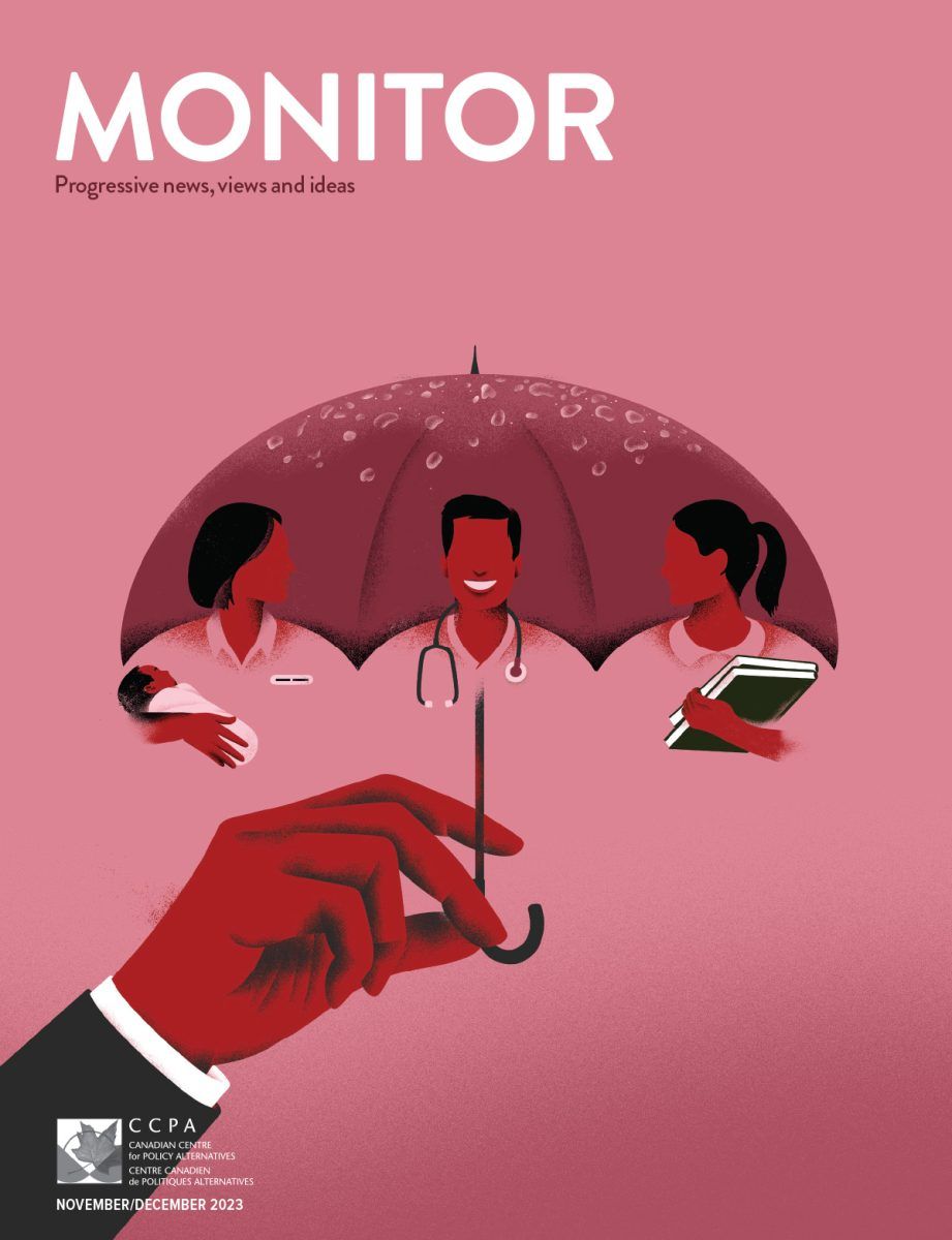 Sébastien Thibault / Monitor Magazine / Soins médicaux et investissements sociaux - Sebastien Thibault - Anna Goodson Agence d'illustration