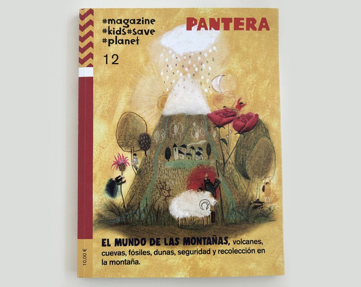 Amazing Kids Magazine Pantera / Page illustration - Marta Antelo - Anna Goodson Illustration Agency